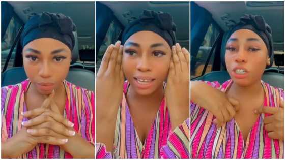 "Every man you see now wants to take you to bed": Pretty lady laments with tears in her eyes