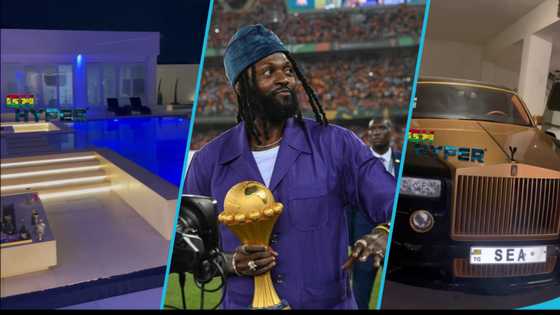 A look inside Emmanuel Adebayor's garage and plush mansion, many gush: "Being a footballer pays"