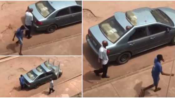 ASUU strike: Students laugh hard at their colleague in video as his dad storms school to drag him home