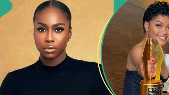 AMVCA: Lilian Afegbai sheds tears over Kehinde Bankole’s win, “See how a friend should react”