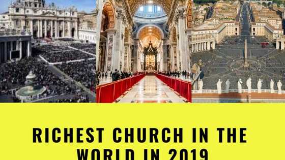 Which is the richest church in the world in 2019?