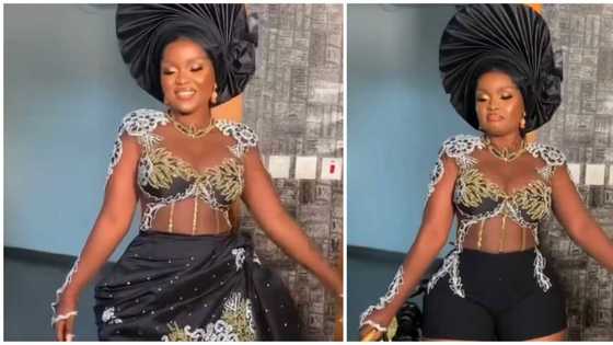 Bride's transformer look goes viral, designer says it took 7 days to create outfit
