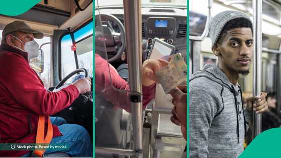 Epic moment man in America tried to pay White bus driver his fare in Nigerian N50, video trends
