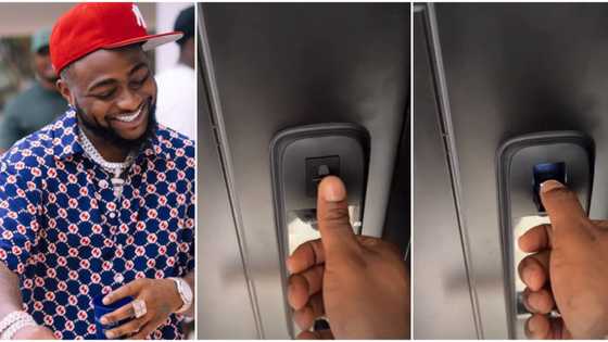 OBO won finish N30 billion for this house: Reactions as Davido flaunts fingerprint doors of his new mansion