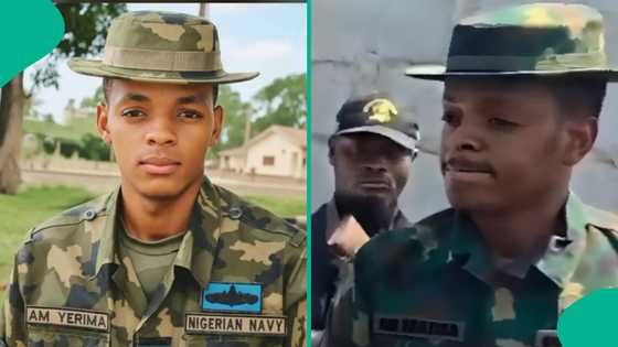 "This is set up": Man shares his opinion after watching video of Lt. Yerima and police officers