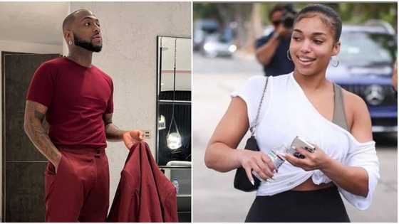 Davido stirs mixed reactions as he shares photo of Lori Harvey after break up with Michael Jordan, hails her