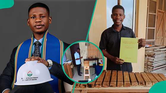 University of Ibadan student who constructed musical instrument in final year project bags award