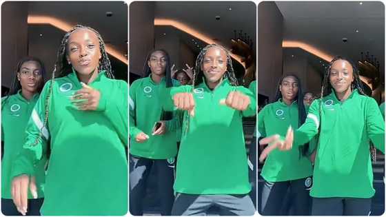 "Sabi girls": Michelle Alozie teaches Assisat Oshoala unique dance moves, they reinvent fun in video