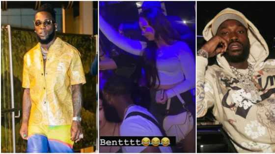 "As if they know what Igbo & Shayo mean": Reactions as Meek Mill shares video of oyinbo rocking Burna Boy's song