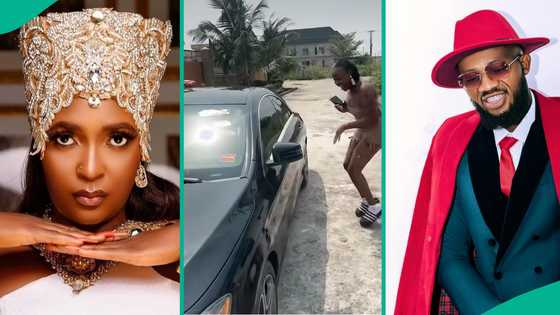 IVD buys Blessing CEO Mercedes-Benz, her reaction after seeing it trends: "Them go begin cry now"
