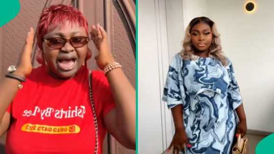 Businesswoman emotional as she narrates how neighbour called her to inform her about burning shop