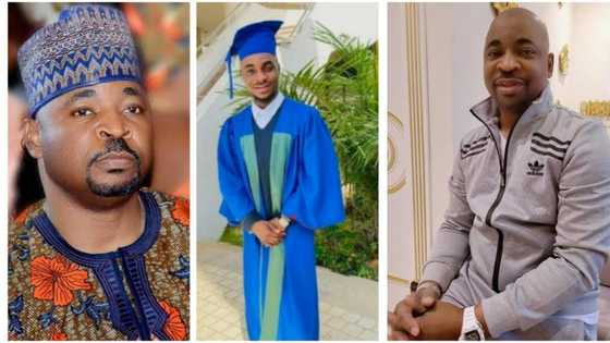 “I’m extremely proud of you”: Amid ASUU face-off with FG, MC Oluomo's son graduates in style