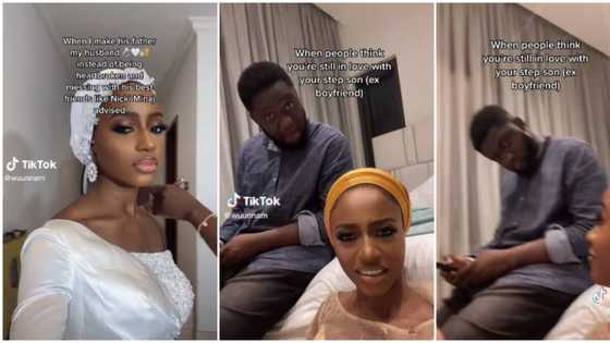 "I made his father my husband": Young lady marries her ex-boyfriend's dad after their relationship crashed