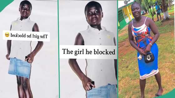 "Try dey use Caro White": Lady blocked by boyfriend shows transformation, video causes stir online