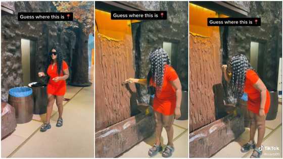"Why you no carry bucket?" Video shows moment Nigerian lady sees chocolate falling down like water