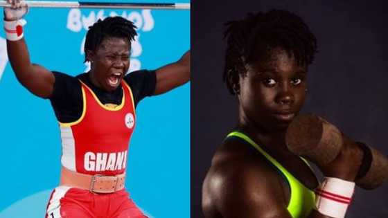 Meet Sandra Mensimah Owusu, Ghana's national female weightlifter and Olympian (photos, video)