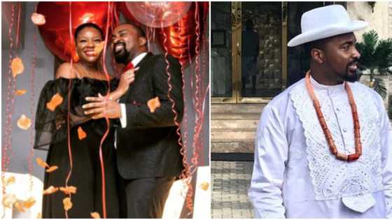 We no wan hear story, take care of her: Nigerians publicly warn Kemi Adetiba's fiancée Oscar