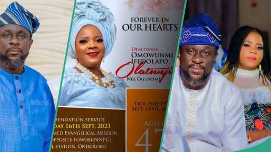 Actor Lekan Olatunji loses his supportive wife, shares sad video as he mourns her, fans pen tributes