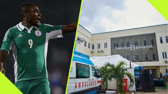 Emmanuel Emenike shows off completed hospital in Owerri, flaunts expensive medical facility