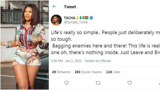 Life is so simple but people deliberately make it tough - BBNaija’s Tacha says