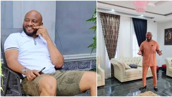 Actor and presidential aspirant Yul Edochie poses in his exquisitely furnished home, stirs reactions