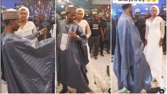 The bride na guest? Shy wife stands still, watches while husband scatters wedding with stunning dance in video
