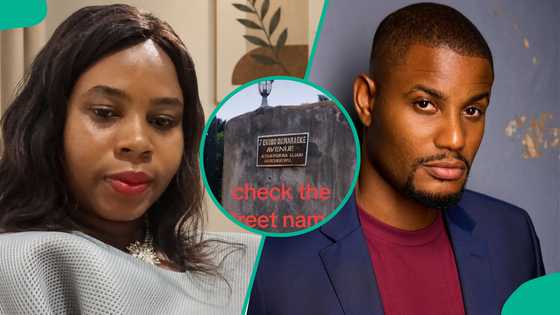 Lady draws people's attention to Alexx Ekubo's street's name, shares photos ahead of his funeral