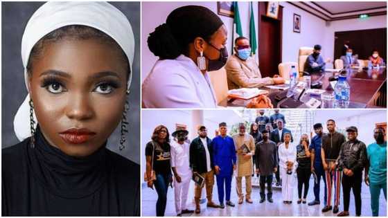 I'm sorry if I offended anyone: Comedienne Taaooma apologises for visiting Vice President Yemi Osinbajo
