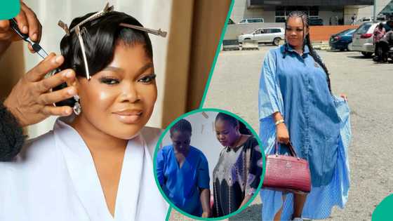 Ruby Ojiakor clears N320K hospital bill for newborn, clip triggers emotions: "Can't stop crying"