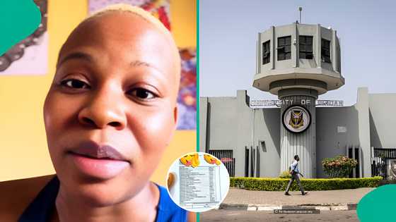 PhD student at University of Ibadan shows total amount she paid as school fees, posts receipt