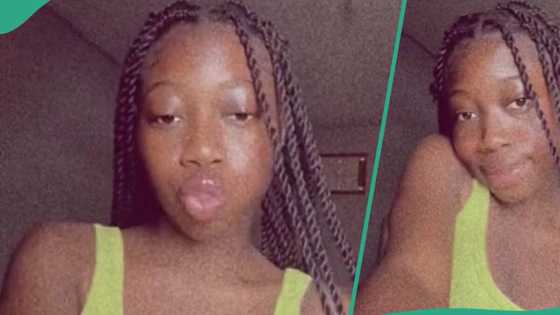 Young lady sends WhatsApp message to her friend complaining about UTME questions