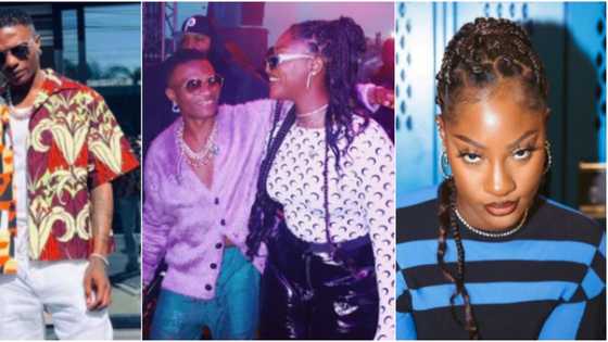 Wizkid and Tems hug passionately on stage as they shutdown Broccoli City Festival in US, Nigerians react