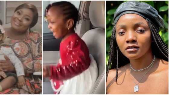 Actress Ronke Odusanya shares adorable video of 16-month-old daughter passionately singing Simi's Duduke