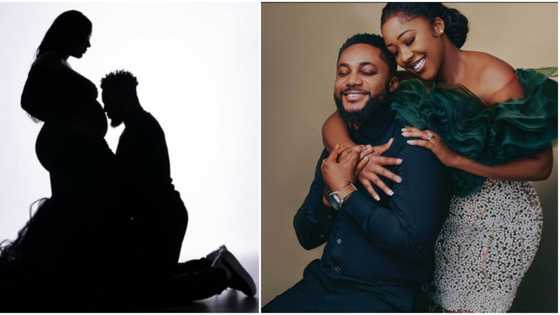 “When dem marry when dem born”: Gospel singer Tim Godfrey and wife welcome 1st child, fans react to photo
