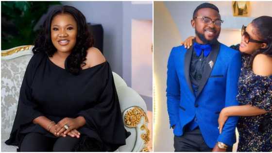 Don’t become enemies with your friends because of marriage: Toyin Abraham's hubby tells her at Eniola’s Party