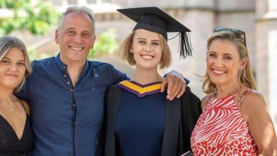 "I didn't know I will make it": Lady who doctors say have a year to live graduates from university with 2:1