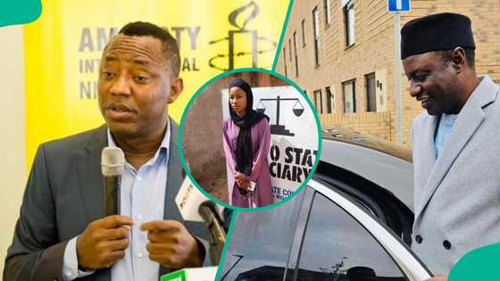 Sowore, Jafar Jafar, Hamdiyya da wasu 'yan gwagwarmayar da aka kai kotu