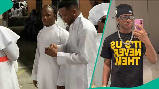 Samuel Banks loses N3.7m iPhone 17 pro max at Celestial Church's Luli concert, his reaction trends