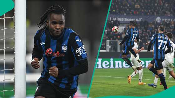 Lookman scores gorgeous header in Atalanta’s UCL win over Sturm Graz: video