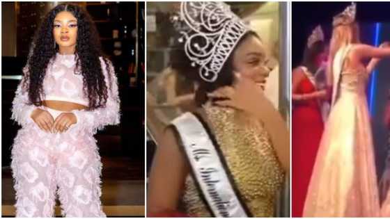 She's humble: Reactions as throwback video shows moment BBNaija's Queen won Miss International World classic