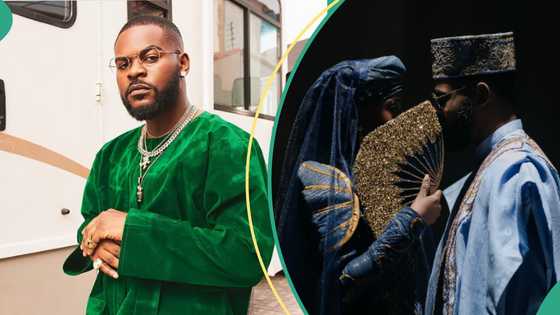 Rapper Falz shares dusky pre-wedding pictures, fans and celebrities react: “Until I see kiss”