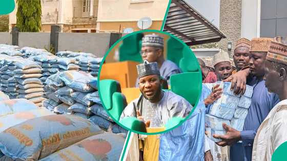 Ramadan: 'Dan majalisa ya jika limamai da N40m, ya raba buhunan abinci 1,000