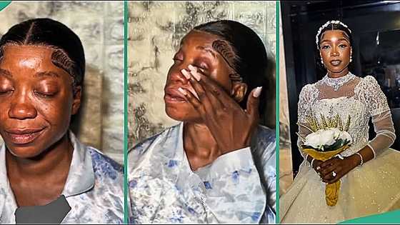 "She remembered all the sleepless nights": Bride finally ties the knot, cries profusely in video