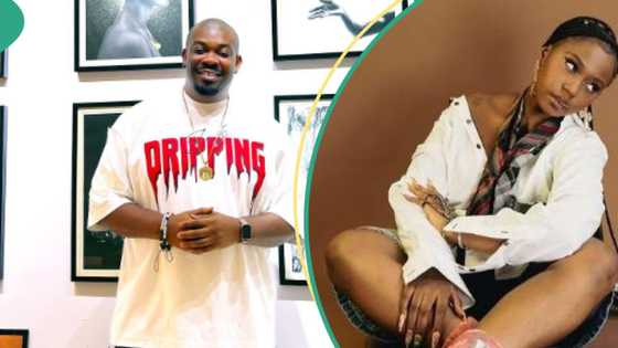 "This one is problem, a good one": Don Jazzy signs, unveils new female artiste Lifesize Teddy