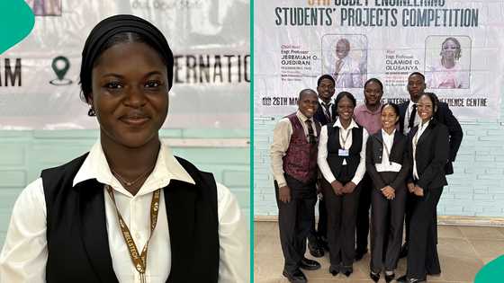 Engineering Student who faced University of Ibadan students in tech competition gets first prize