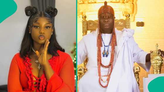 "You don't know Ooni as how?" Reactions as King Mitchy apologises to traditional ruler, video trends