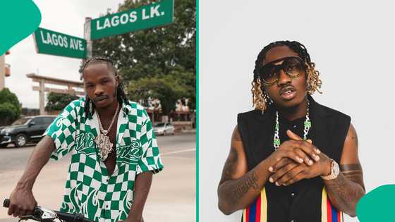 Zlatan and Naira Marley’s awkward airport encounter leaves fans talking as video trends