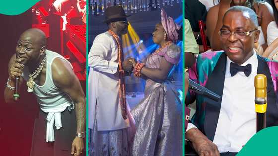 Davido, Simi perform at Billionaire Ikuku’s daughter's wedding in Warri, Aki and Pawpaw spotted