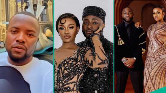 CHIVIDO: UK-based man shares observation about Davido in pre-wedding photos with Chioma, many react