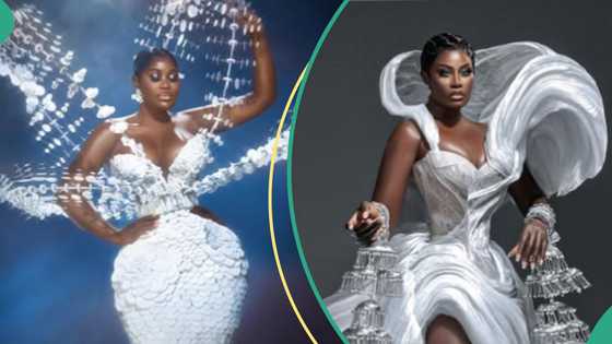 AMVCA: Ghanaian actress Nana Akua Addo makes bold statement about African fashion, her iconic style